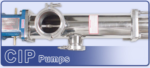 CIP Pumps for Foods and Beverages