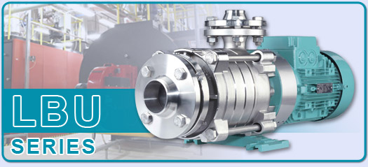 EDUR LBU High-Pressure Multistage Booster Pump