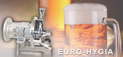 Hilge Sanitary Centrifugal Brewing and Beverage Pumps