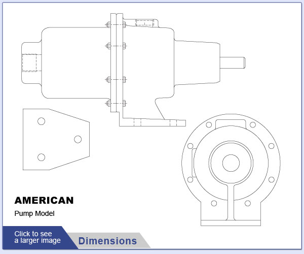 Liberty American Series Pump Dimensions