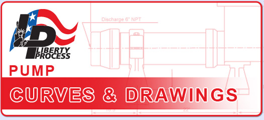 Liberty Process Equipment Pump Curves and Drawings Information