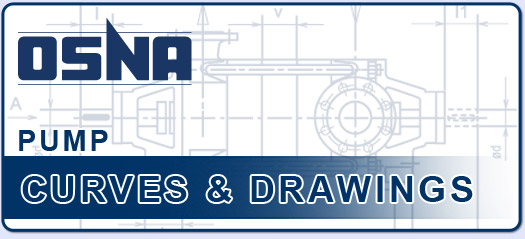 OSNA High Pressure Centrifugal Pump Line Drawings and Pump Curves