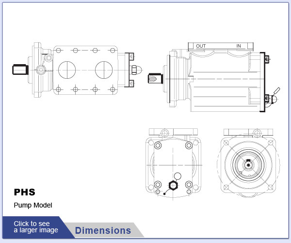 PHS Pump Dimensions