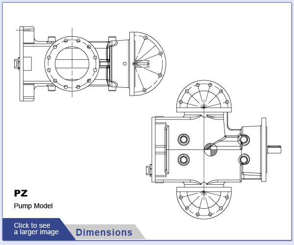 PZ Pump Dimensions