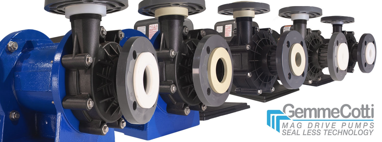 GemmeCotti Mag Drive Pumps. Seal Less Technology